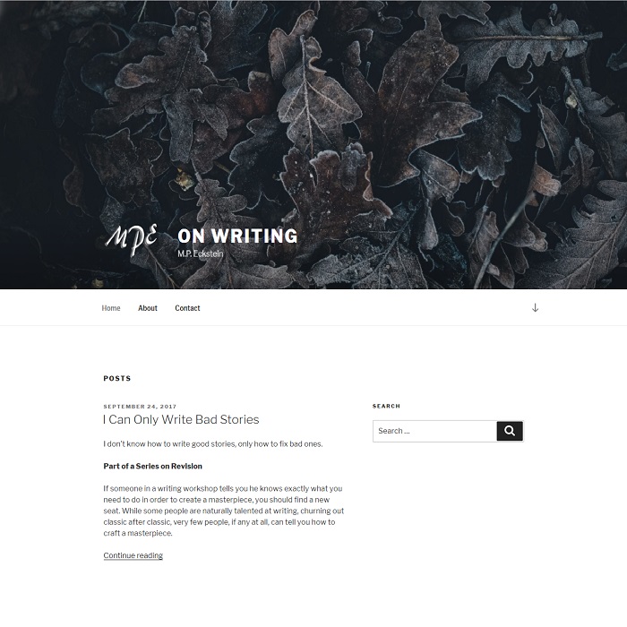 On Writing by Eckstein Web Design & Development